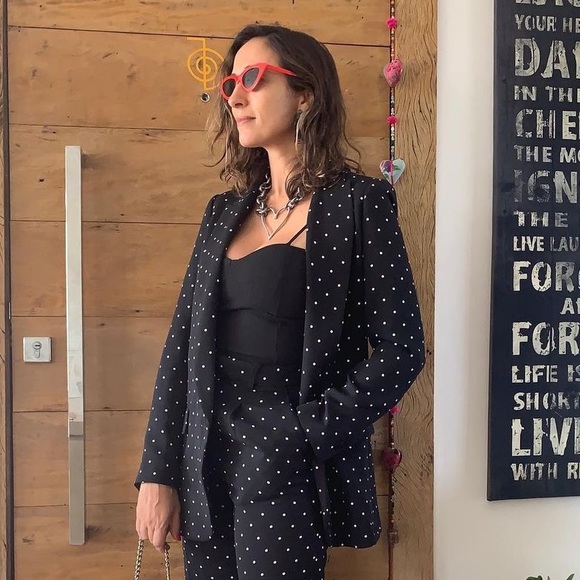 𝗡𝗪𝗧 𝗭𝗮𝗿𝗮 • Polka Dot Blazer - Picture 5 of 16